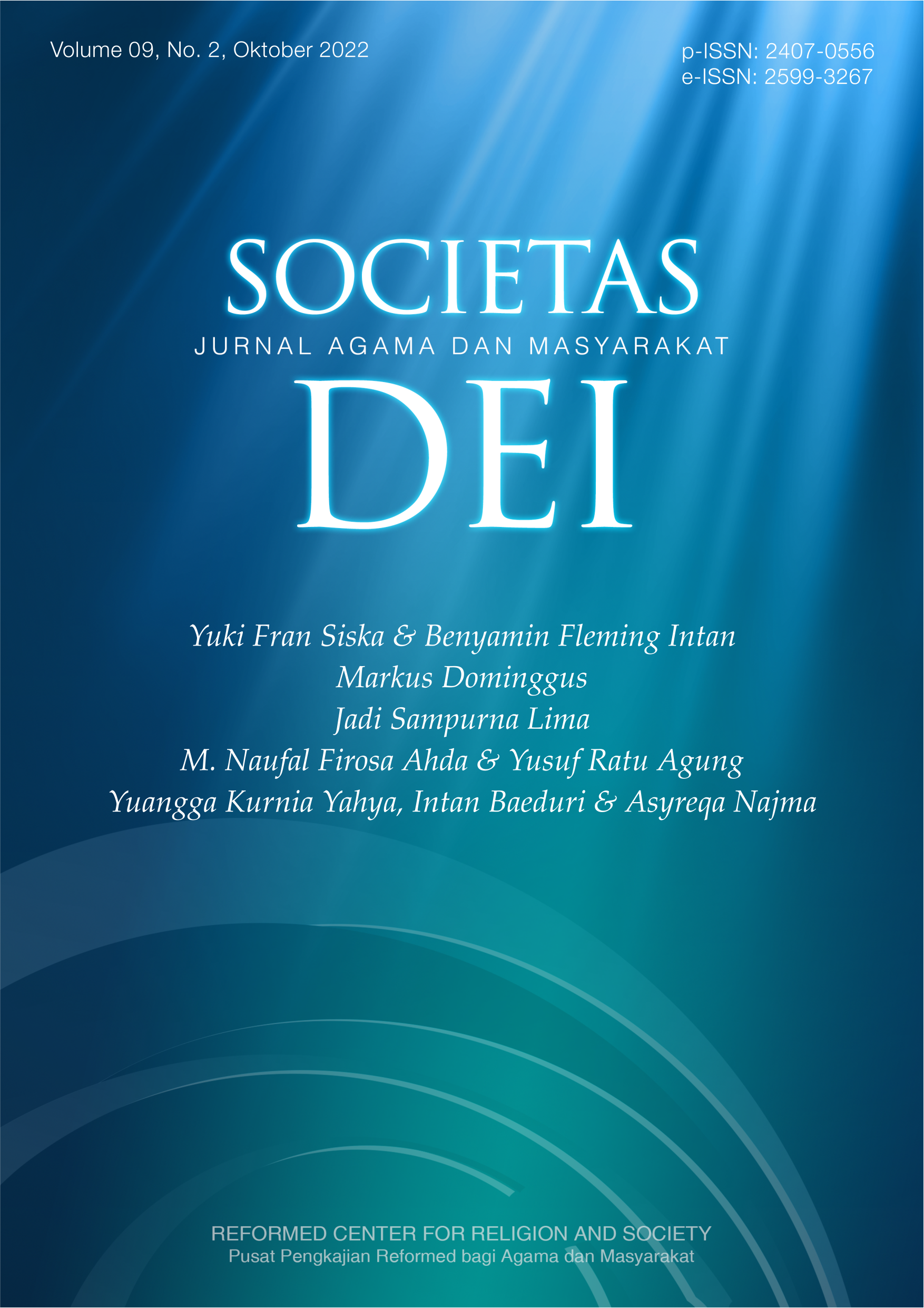 					Lihat Vol 9 No 2 (2022): Urgensi Agama dan Spiritualitas
				